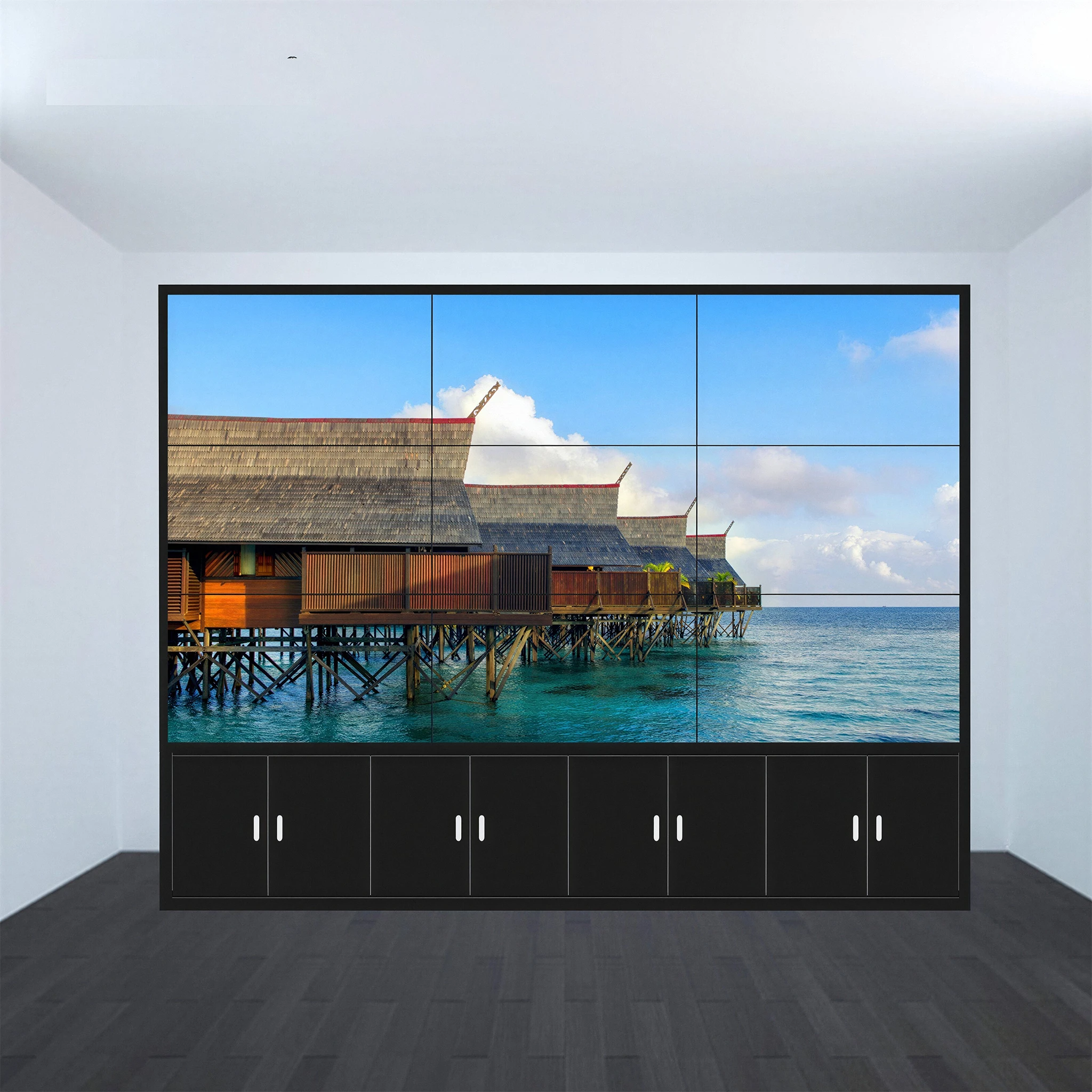 55-inch FHD LED-DID Splicing Video Wall 0.88mm Bezel