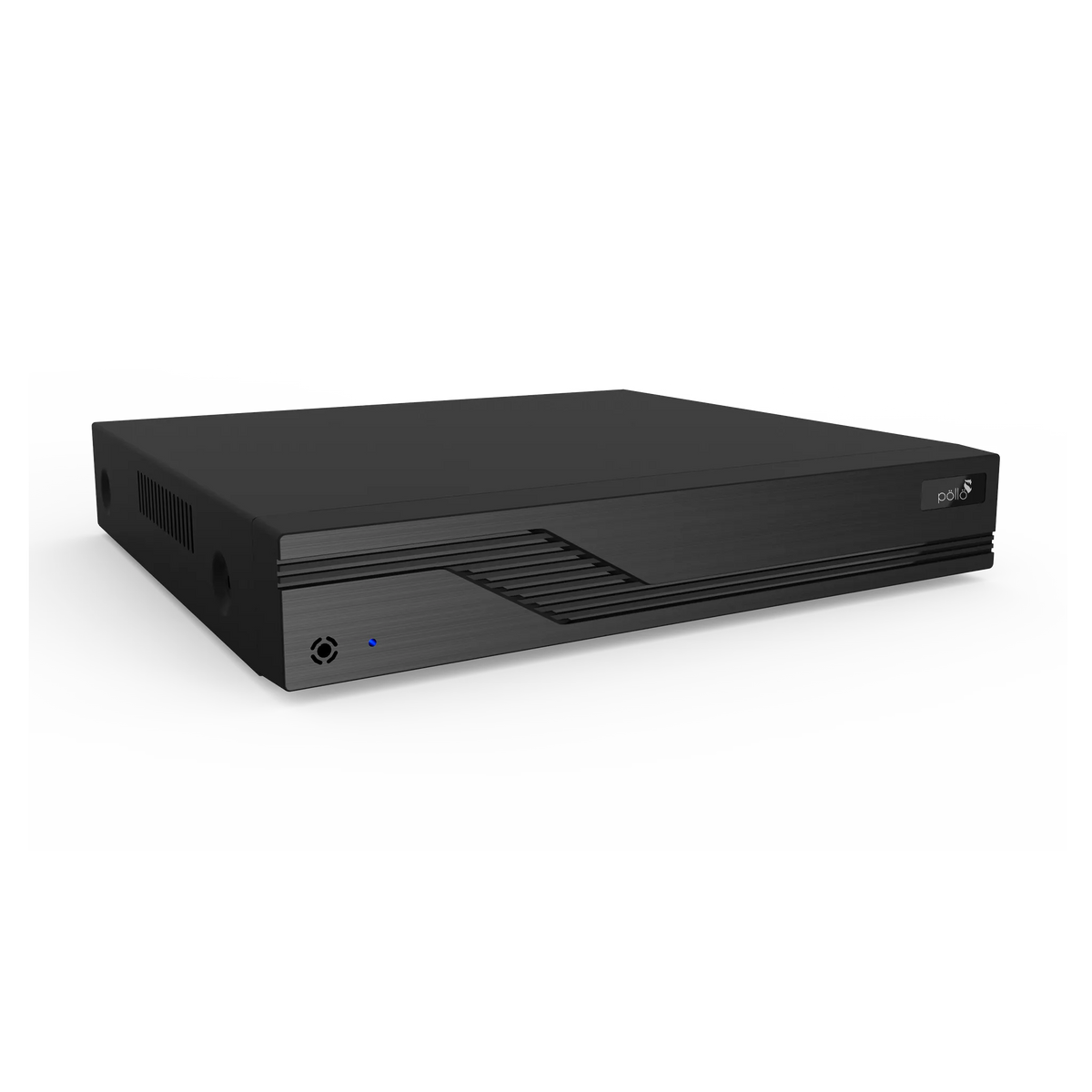 Pollo PLC-1504H1/PM 5 Megapixel 4 Channel DVR with 1 HDD Slot, angled front view