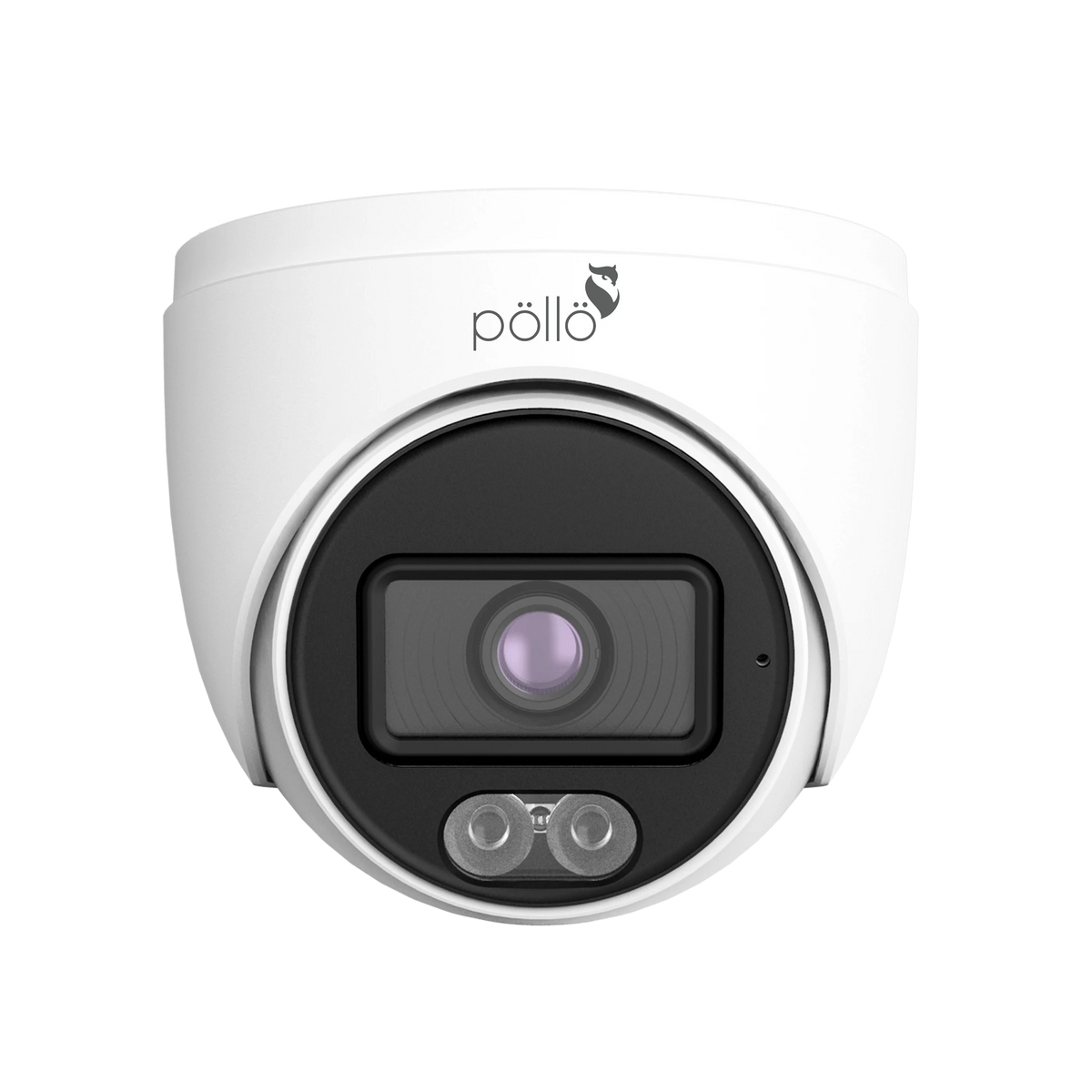 Pollo PLC-335P-AU-WR3/PM 5 Megapixel Full Color FHD Dome Camera, front view