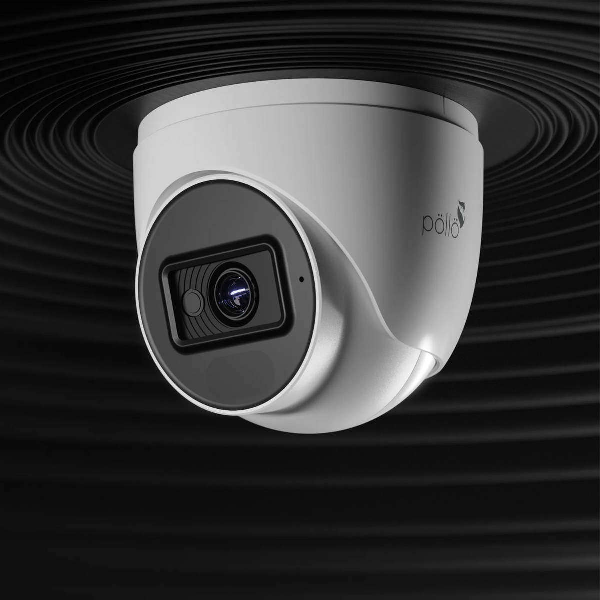 Pollo PLC-335P-IR2/PM 5 Megapixel IR FHD Dome Camera, front view