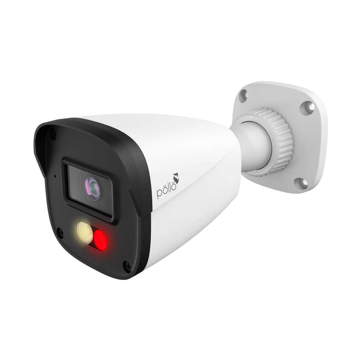 Pollo PLC-422P-AU-DL3/PM 2 Megapixel Dual-Light Network Bullet Camera, angled from the right