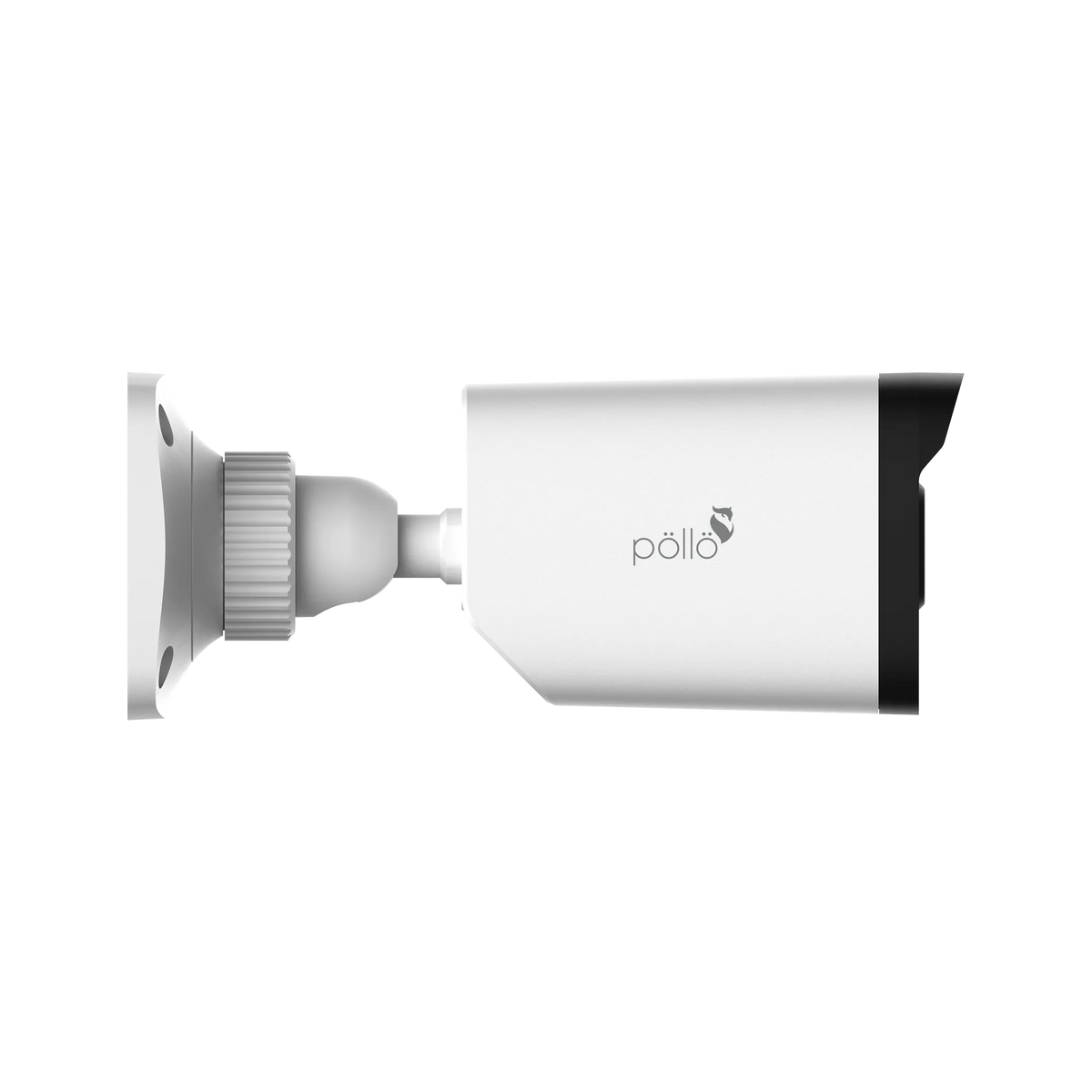 Pollo PLC-424M-AI-IR3/PM 4 Megapixel AI Network Bullet Camera, side profile