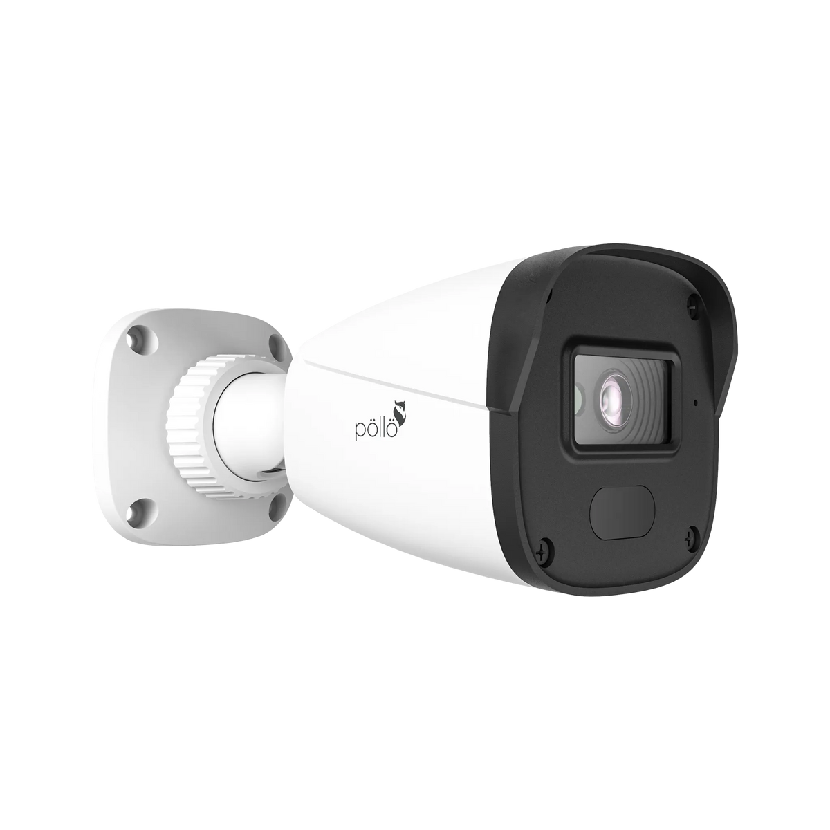 Pollo PLC-424P-AU-IR3/PM 4 Megapixel Network Bullet Camera, angled from the left
