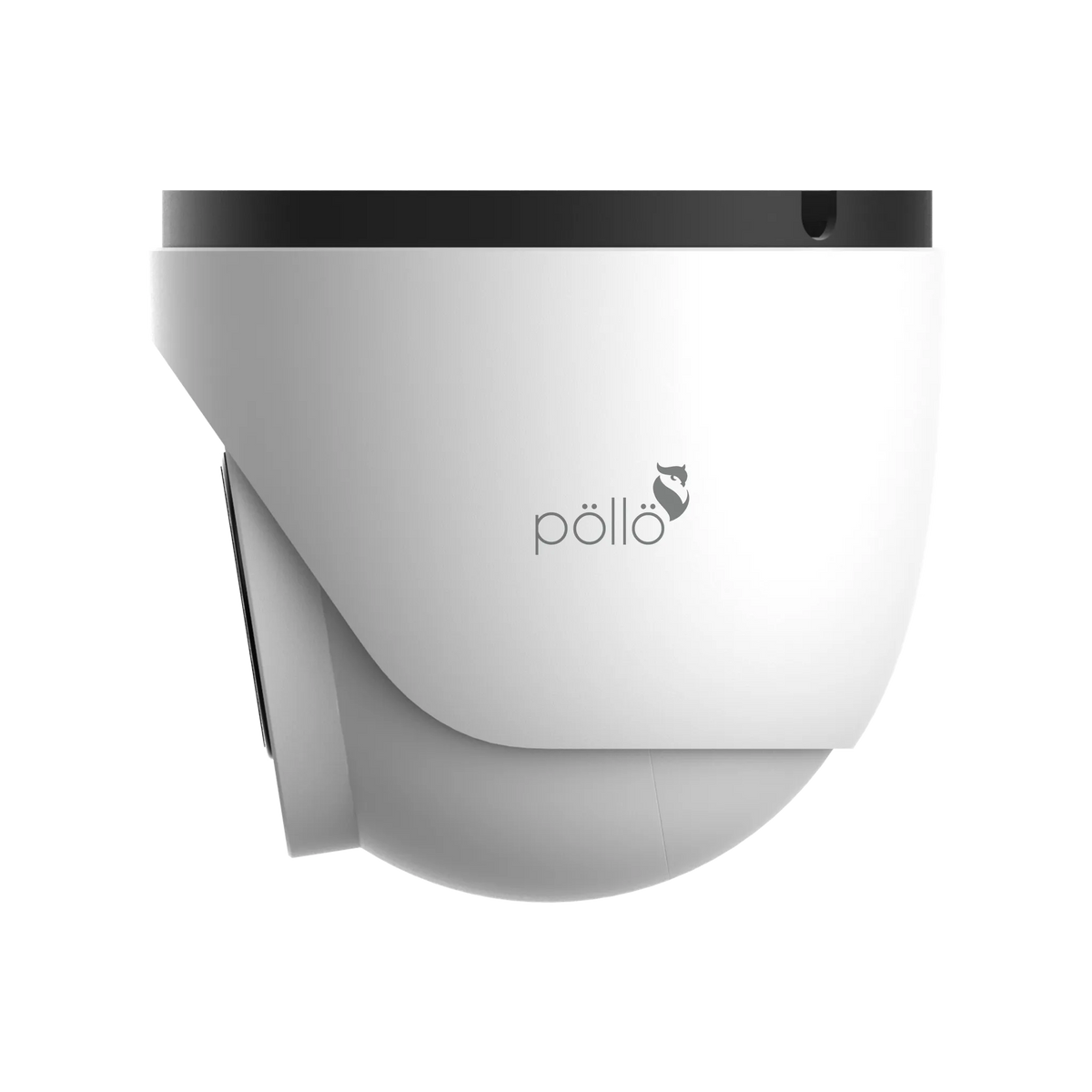 Pollo PLC-435M-MZ-IR5/PM 5 Megapixel Network Dome Motorized Camera, angled from the right