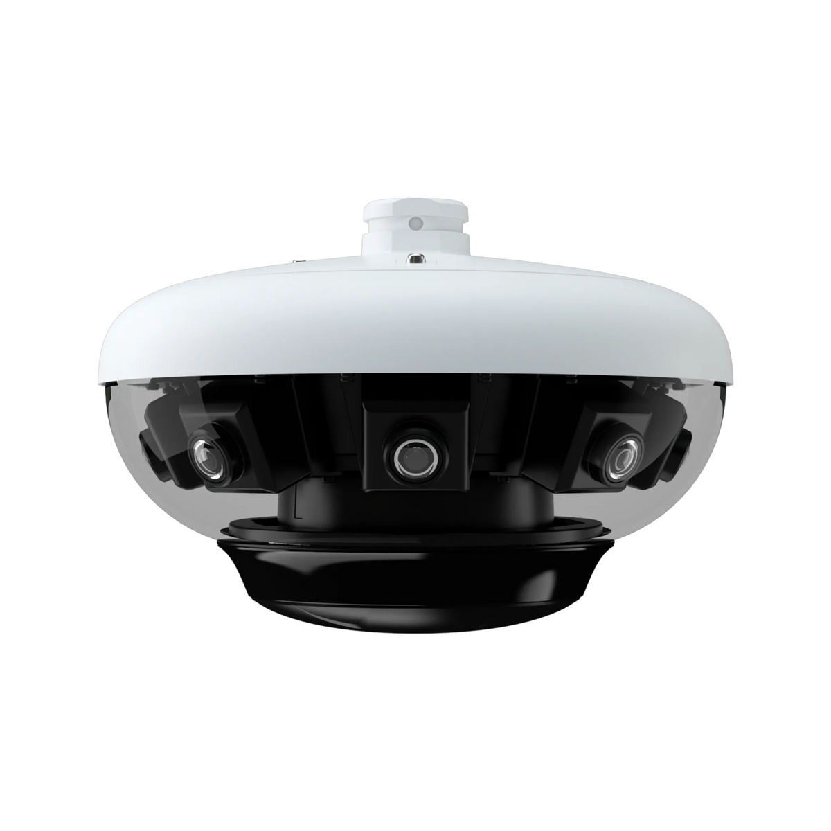 Pollo PLC-4816M-AI-PN-IR3/PM 16 Megapixel 360° Panoramic Network Camera, shown at an angle