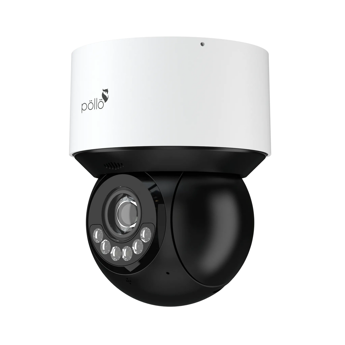 Pollo PLC-944-AD-DL5PM 4 Megapixel 4x Mini PTZ Camera, angled from the right