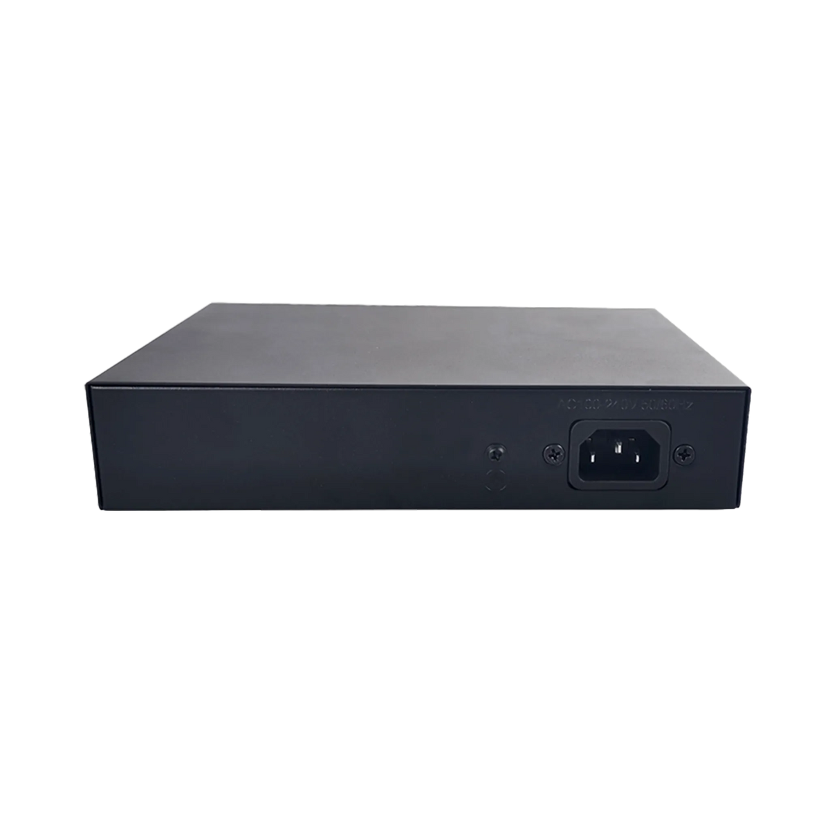 Pollo PLN-1108GB 10-Port Gigabit PoE Network Switch, rear panel showing its power and network ports