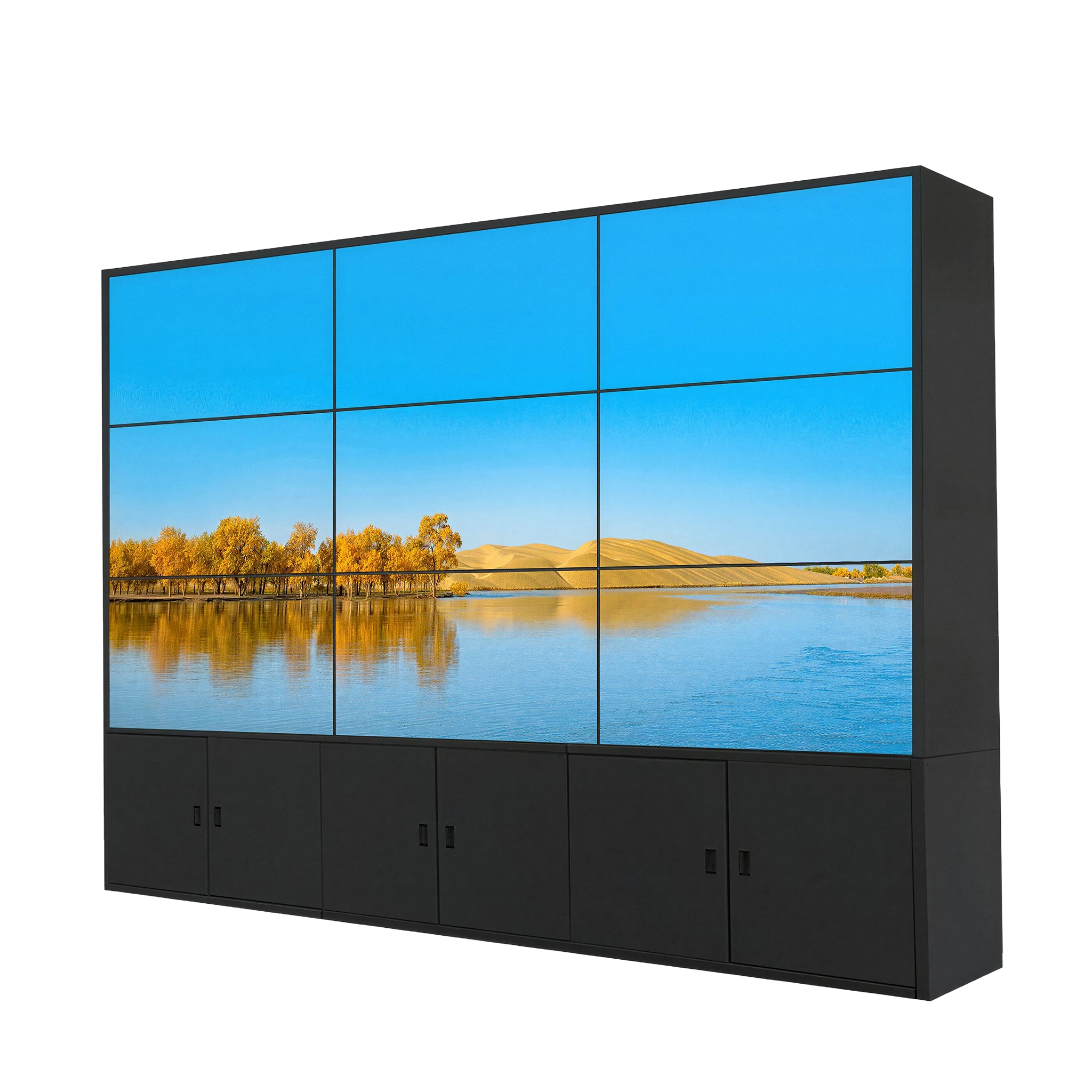 55-inch FHD LED-DID Splicing Video Wall 3.5mm Bezel