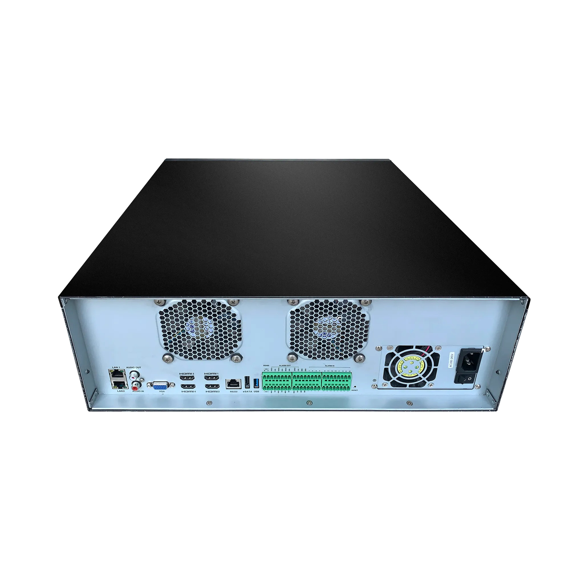 16 Megapixel 64 Channel 8K NVR with 16 HDD Slots