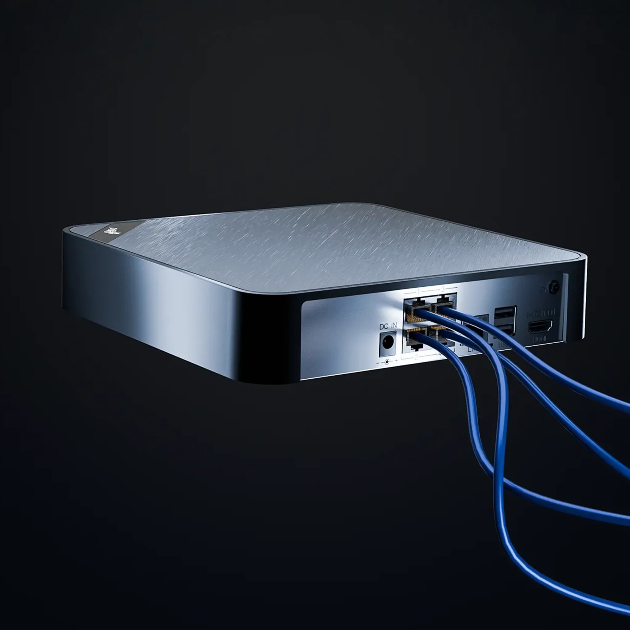 8 Megapixel 4 Channel PoE NVR with 1 HDD Slot
