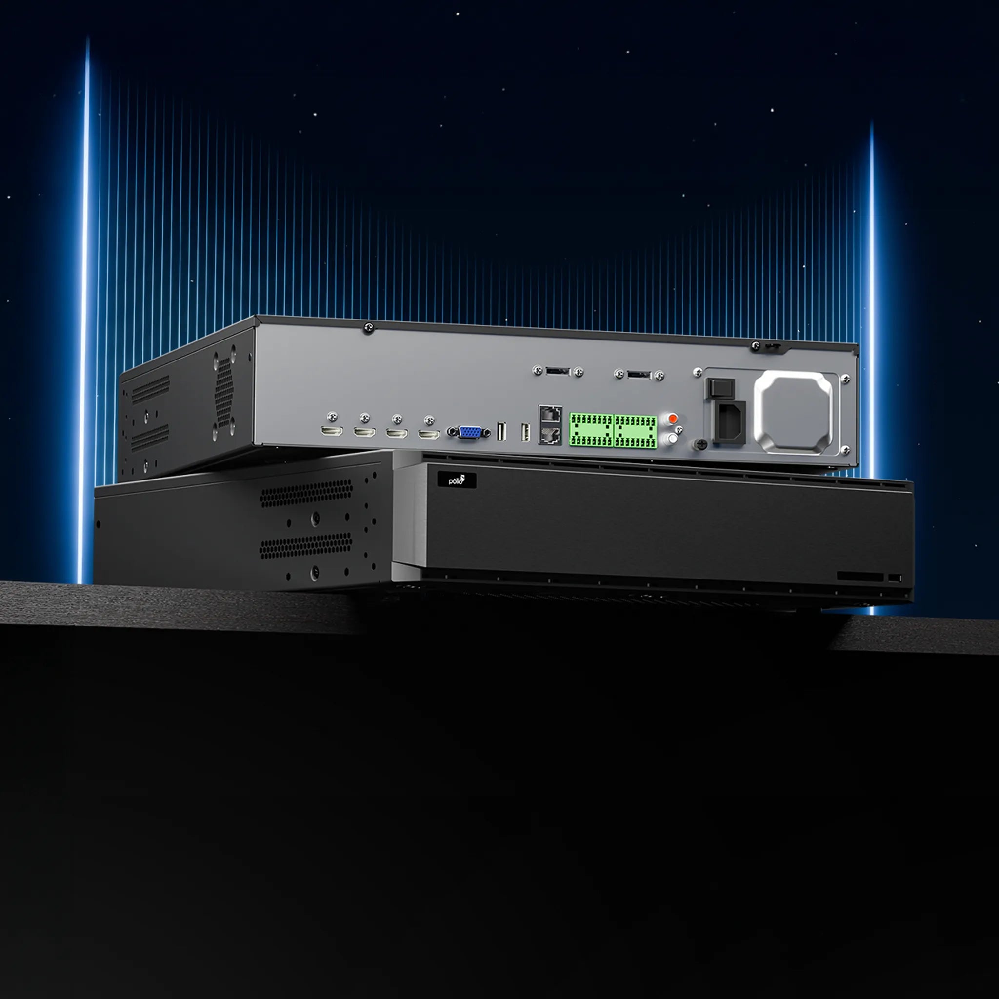 16 Megapixel 64 Channel 4K NVR with 8 HDD Slots