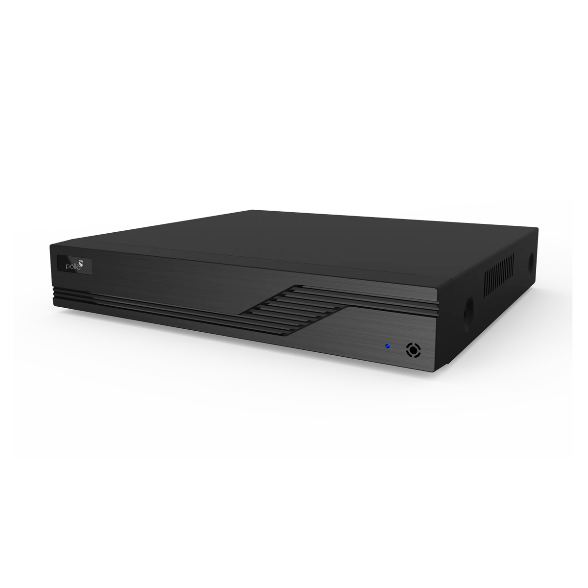 Pollo PLC-1204H1/PM 2 Megapixel 4 Channel DVR with 1 HDD Slot, shown at an angle