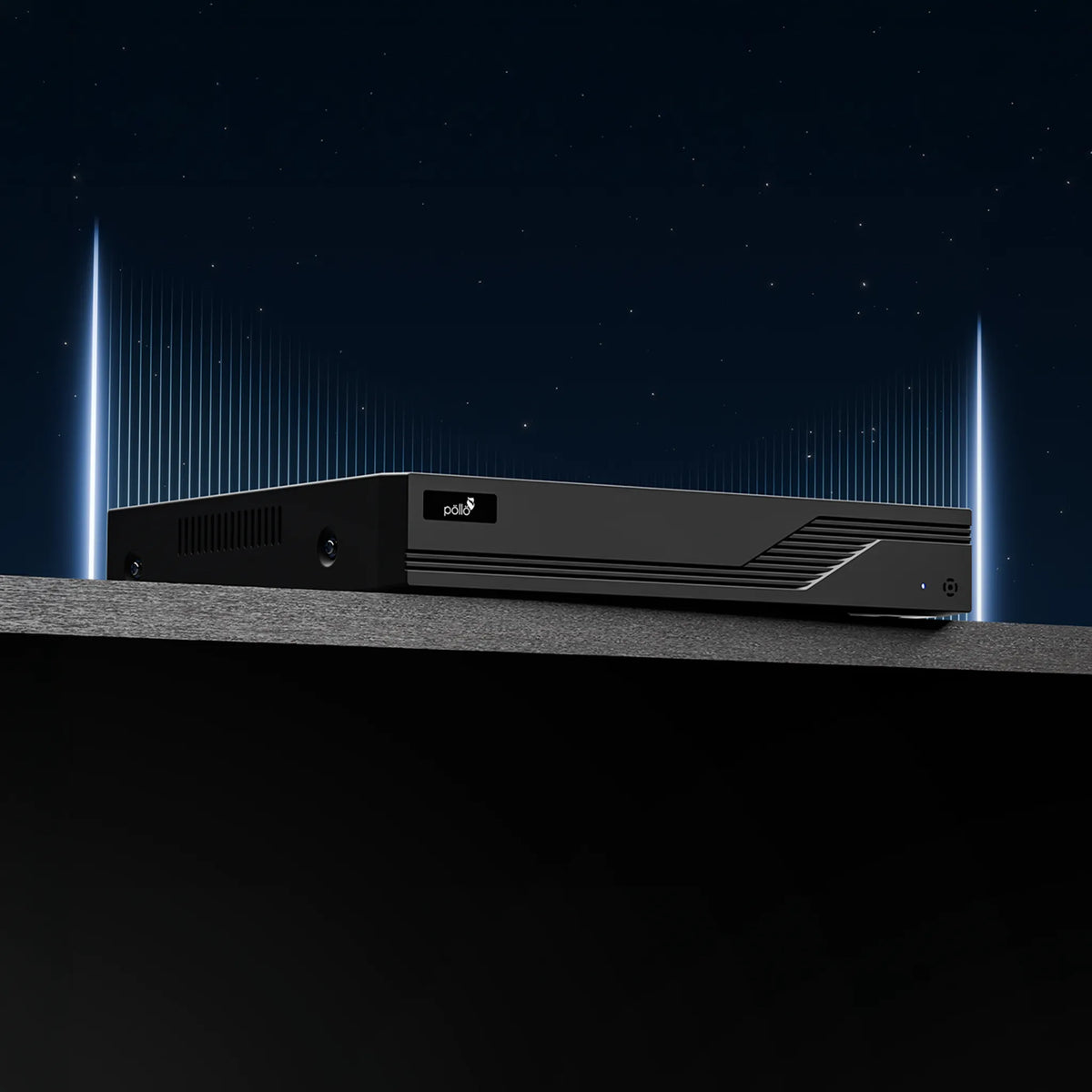 Pollo PLC-1208H1/PM 2 Megapixel 8 Channel DVR with 1 HDD Slot, shown against a dark background