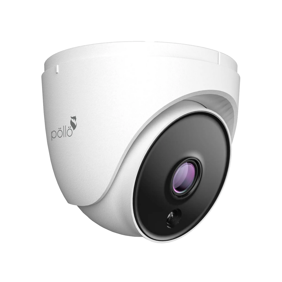 Pollo PLC-332P-IR2/PM 2 Megapixel IR FHD Dome Camera, angled front view