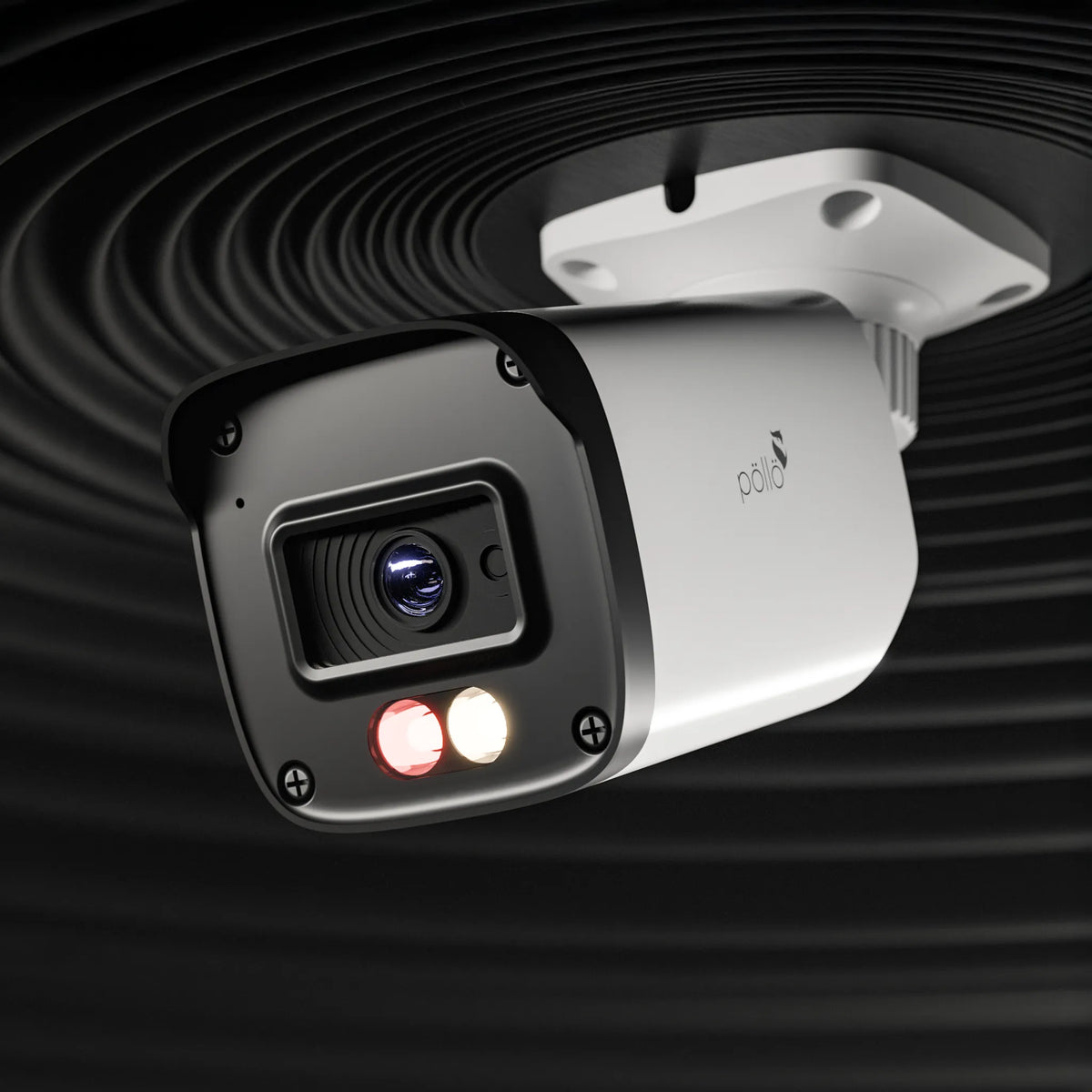 Pollo PLC-426M-AU-DL3/PM-E 6 Megapixel Dual-Light Network Bullet Camera (E), side profile