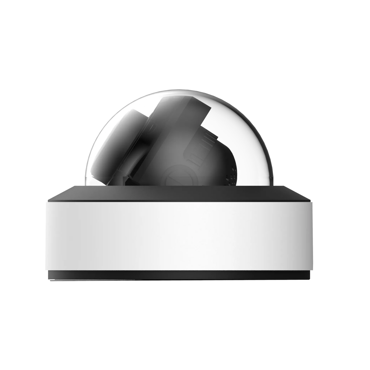 Pollo PLC-434M-AI-IR3/PM 4 Megapixel AI Network Vandal Proof Dome Camera, angled rear view