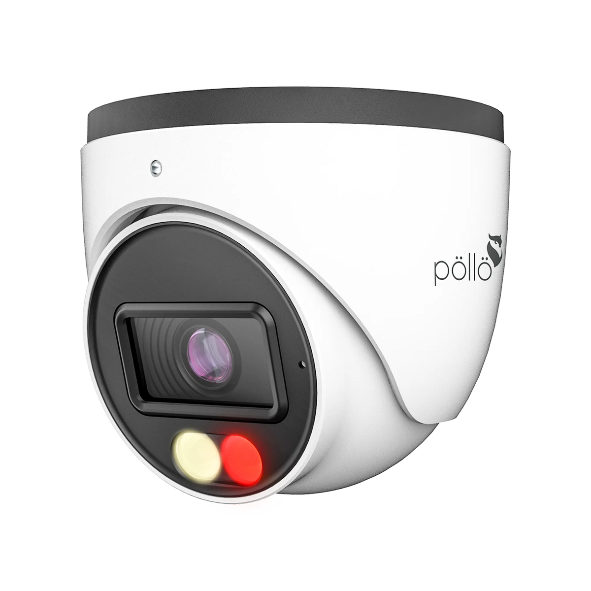 Pollo PLC-436M-AU-DL3/PM-E 6 Megapixel Dual-Light Network Dome Camera (E), shown at an angle