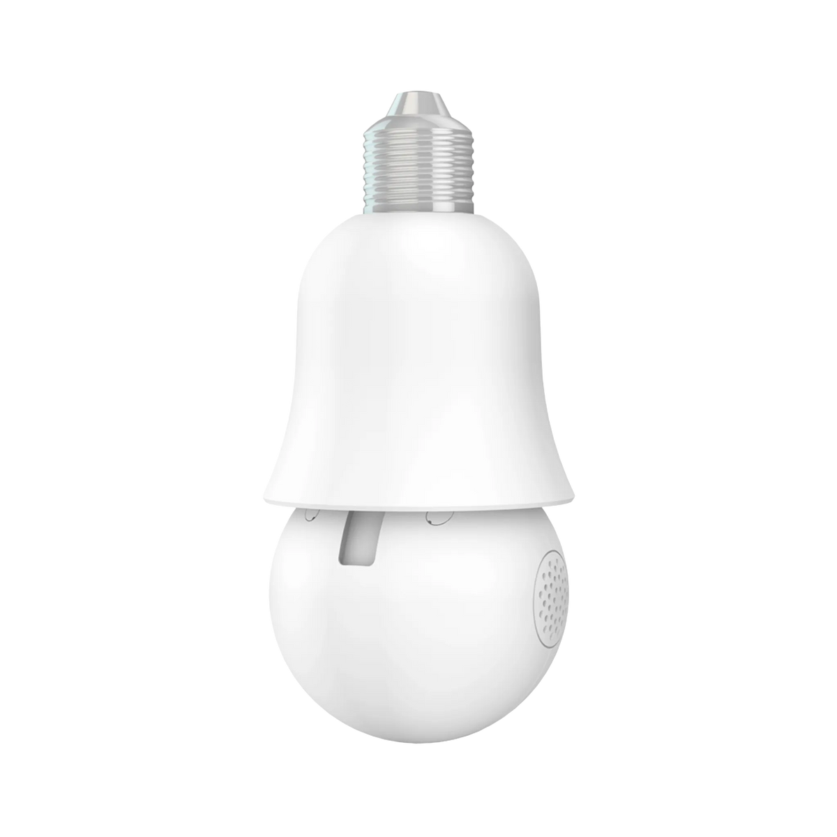 Pollo PLC-HS301B Guardian Bulb - 3MP Smart Wi-Fi Bulb PT Camera, shown at an angle